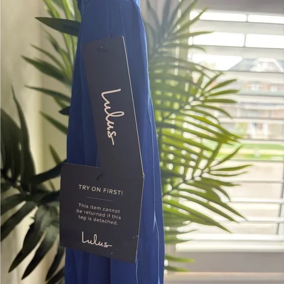 Lulu's Royal Blue Maxi Dress - Picture 4 of 5